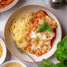 Ground Chicken Parmesan Recipe