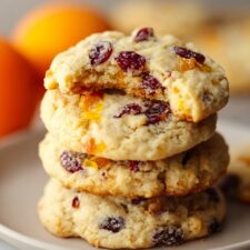 Luscious Cranberry Orange Cookies Recipe
