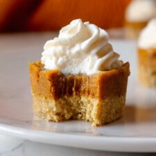 Mini Keto Pumpkin Pie Recipe