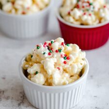 White Chocolate Puff Corn Crack Recipe