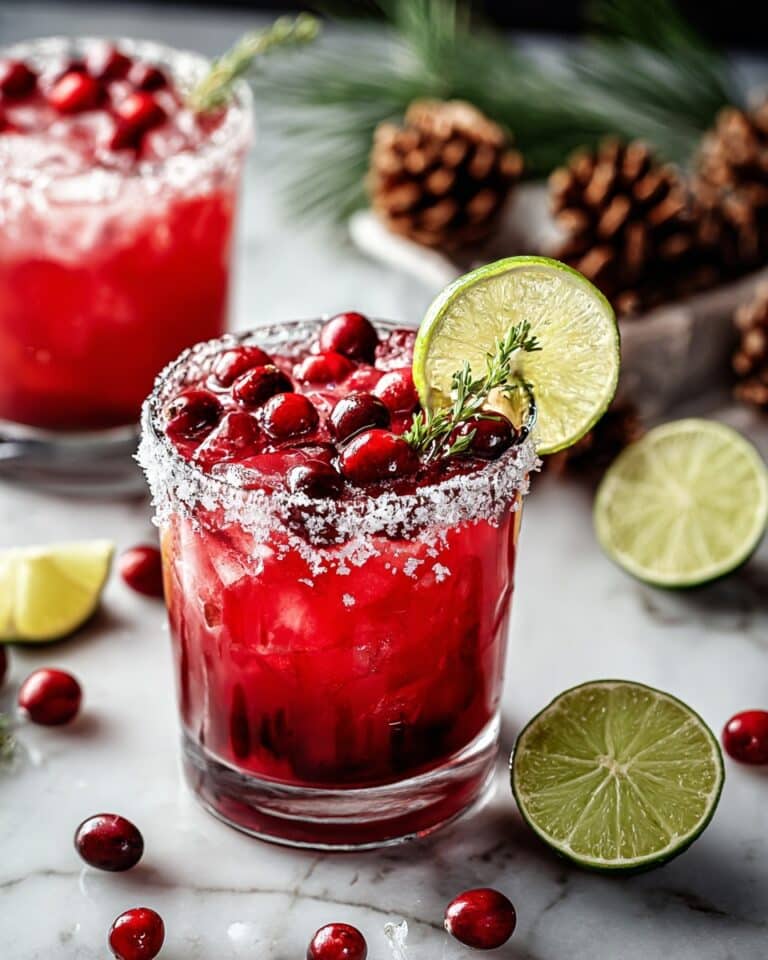 Festive and Refreshing Christmas Mistletoe Margarita Recipe