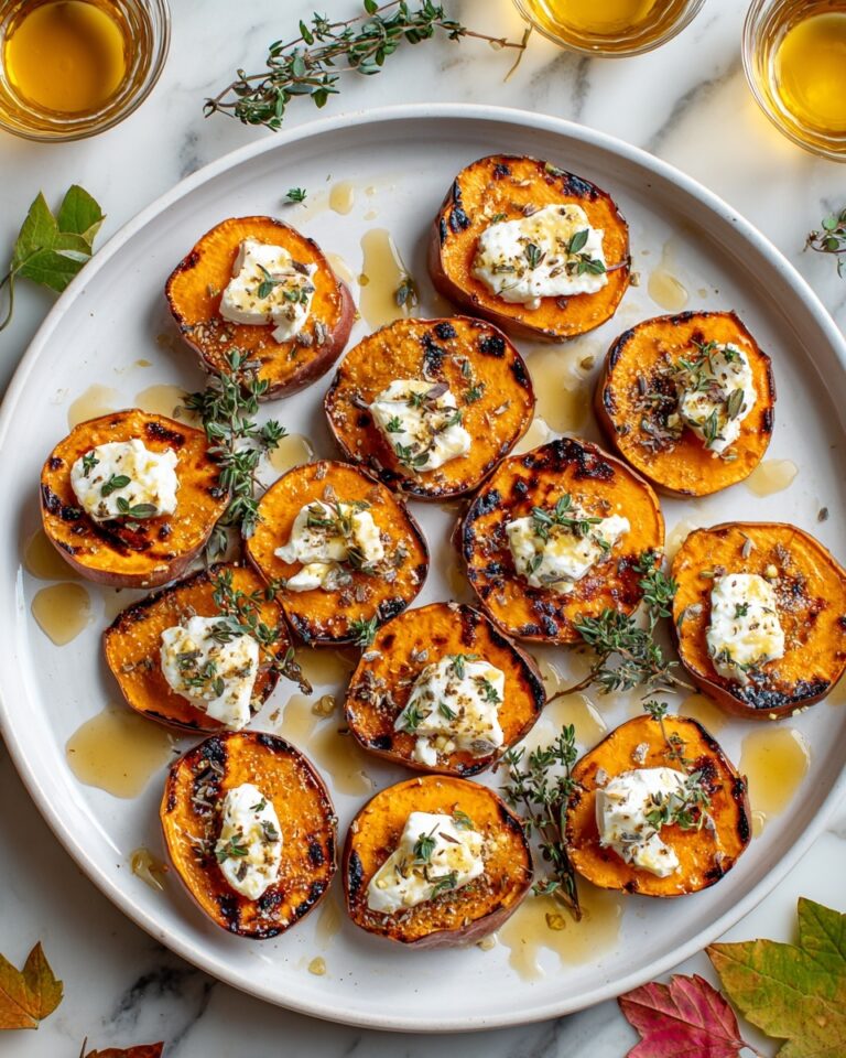 Sweet Potato and Goat Cheese Bites Recipe