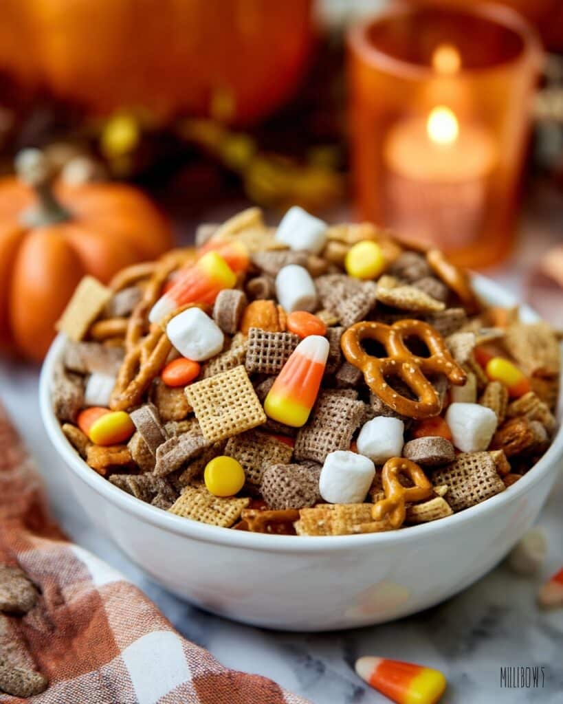 Sweet and Salty Fall Snack Mix Recipe