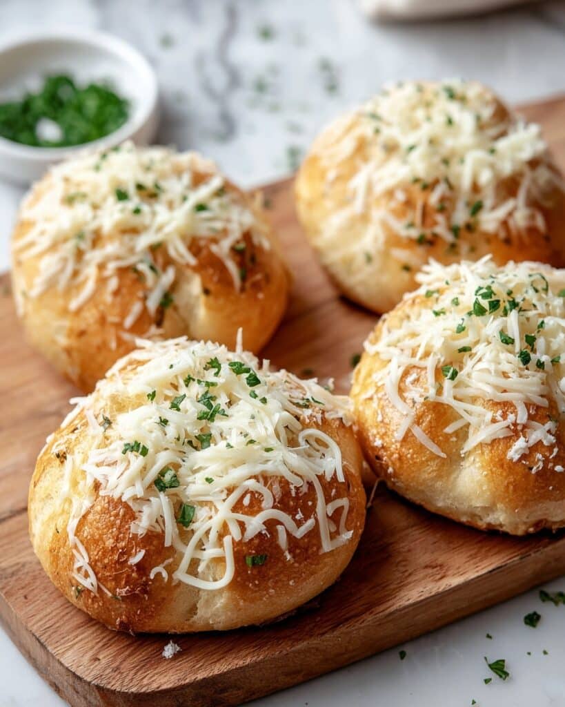 Cheesy Garlic Knots Recipe