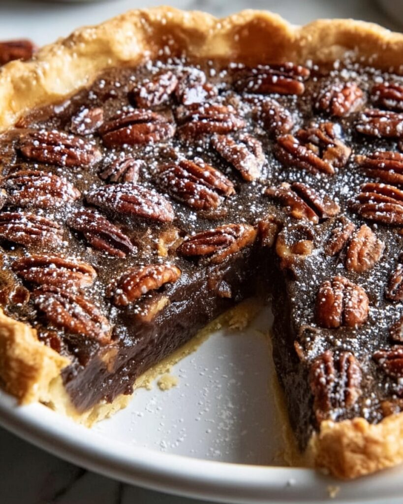 Brownie Pecan Pie Recipe