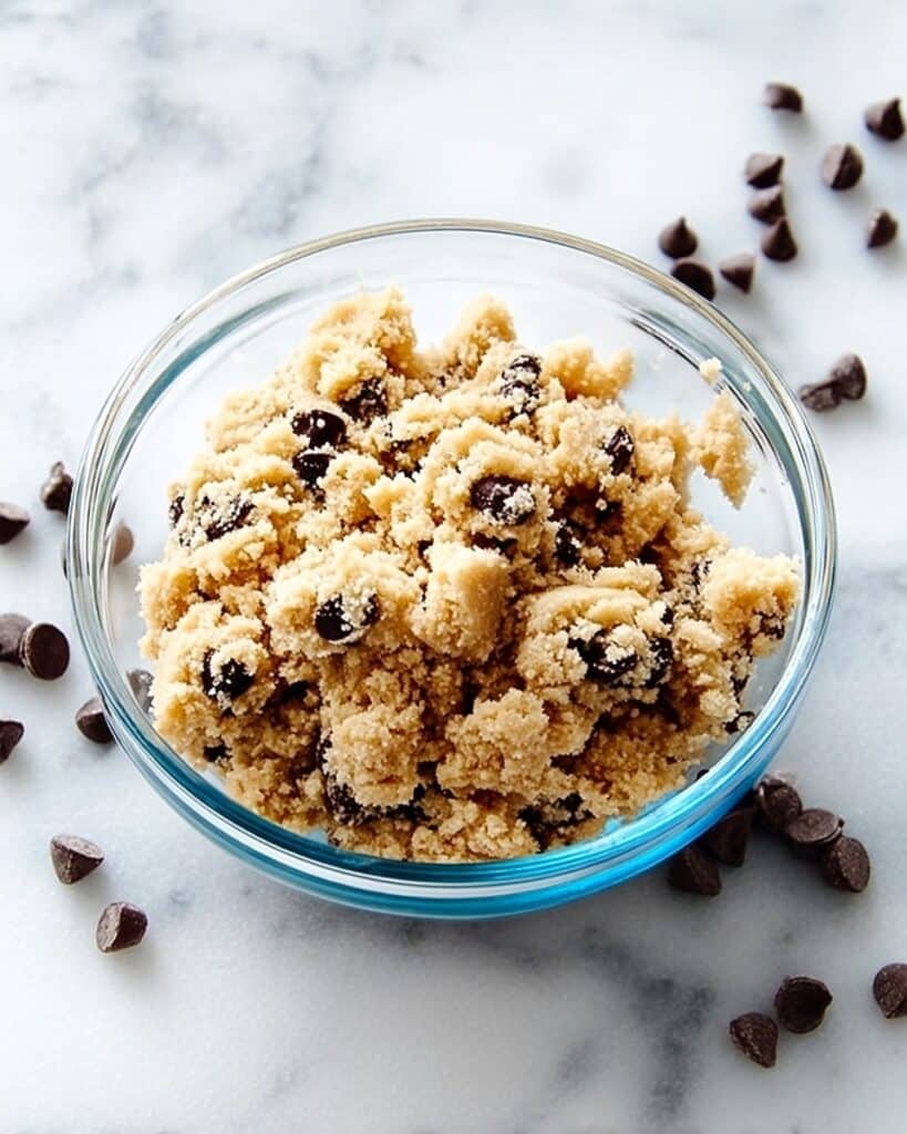 Edible Eggless Chocolate Chip Cookie Dough Recipe