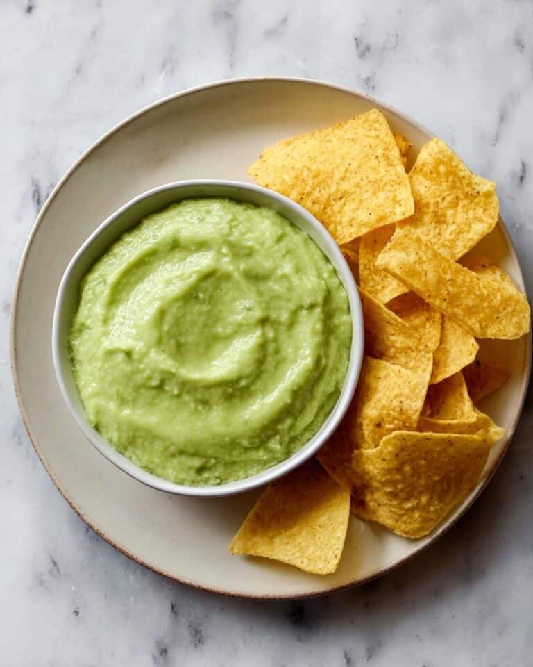 Creamy Avocado Sauce with Cilantro and Jalapeños Recipe