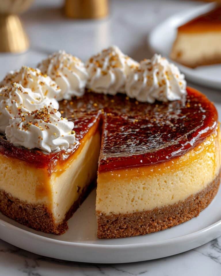 Crème Brûlée Pumpkin Cheesecake Recipe