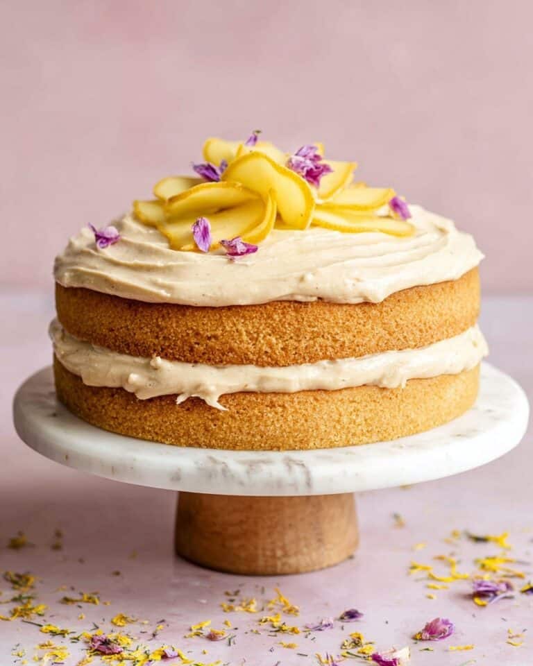 Incredible Vegan Lemon Cake Recipe