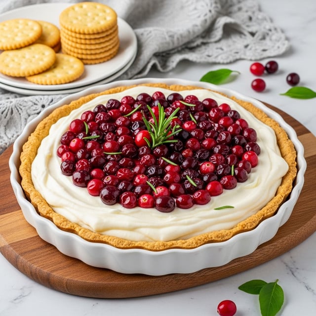 Baked Cranberry Cream Cheese Dip Recipe