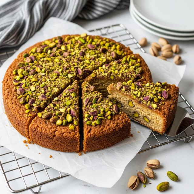 Flourless Pistachio Cake Recipe