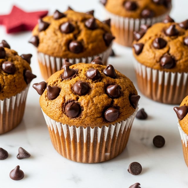 Vegan Pumpkin Chocolate Chip Muffins Recipe