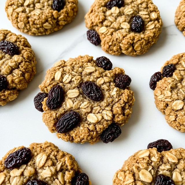 Vegan Oatmeal Raisin Cookies Recipe