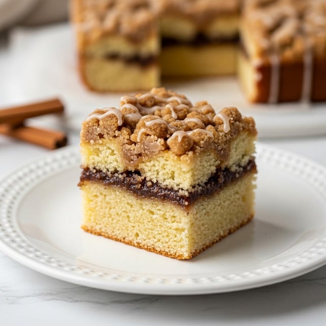 Vegan Coffee Cake with Cinnamon Streusel Recipe