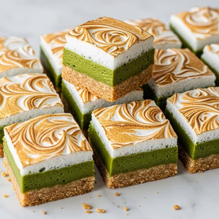 Matcha S’mores Brownies Recipe