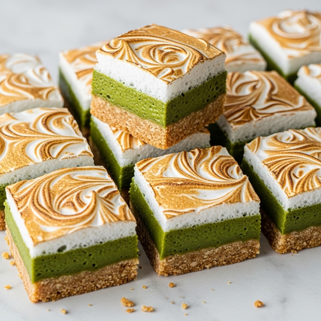 Matcha S’mores Brownies Recipe