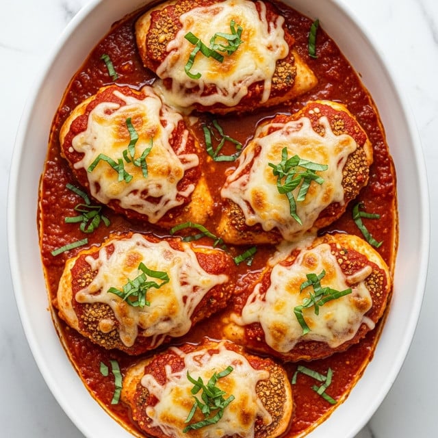 Cheesy Mozzarella Chicken Bake Recipe