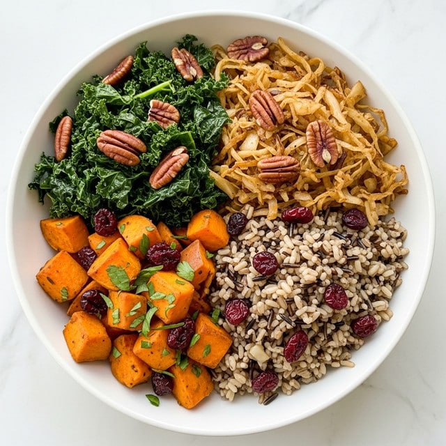 Kale & Sweet Potato Wild Rice Bowl Recipe