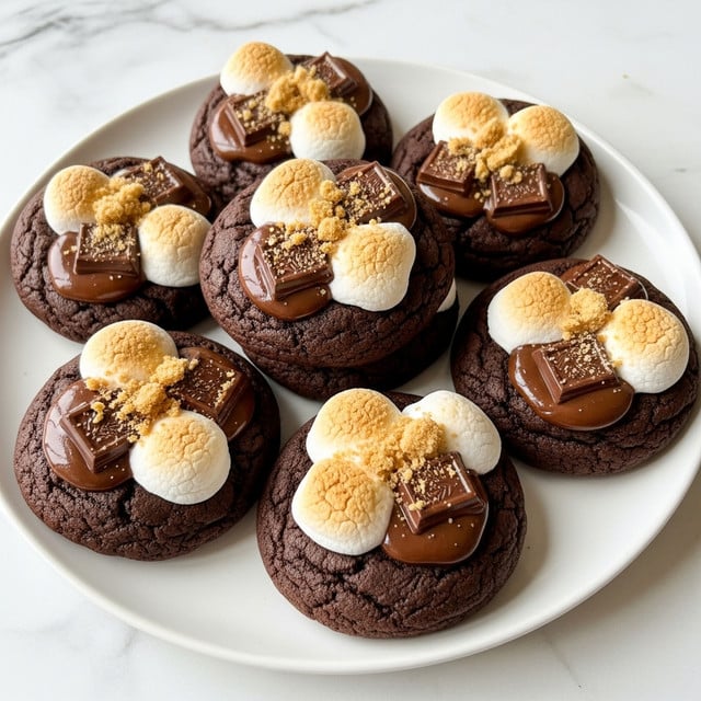 Hot Chocolate Cookies with Mini Marshmallows Recipe