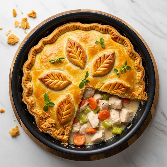 Savory Chicken, Leek, and Thyme Pie for Cozy Nights Recipe