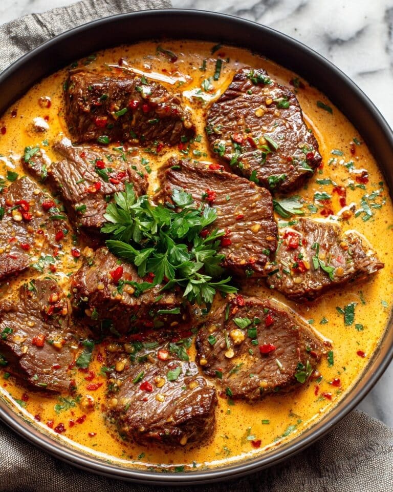 Beef in Creamy Paprika Sauce Recipe