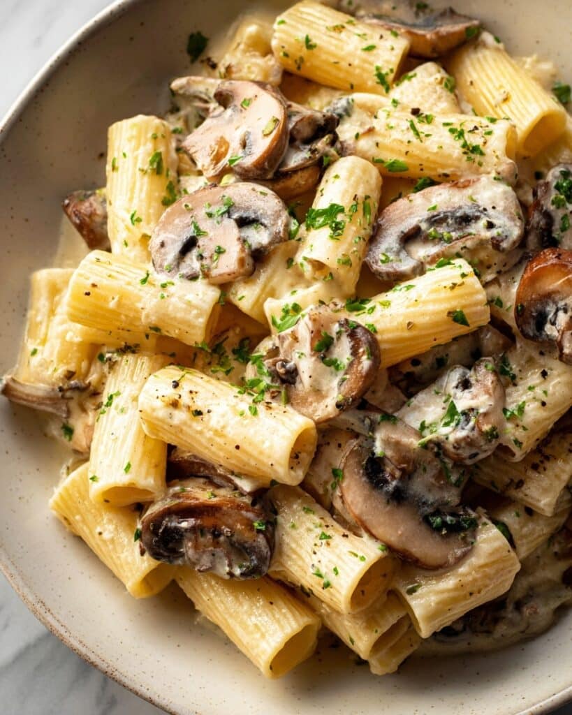 Creamy Tuscan Mushroom Pasta Skillet: A Weeknight Delight Recipe