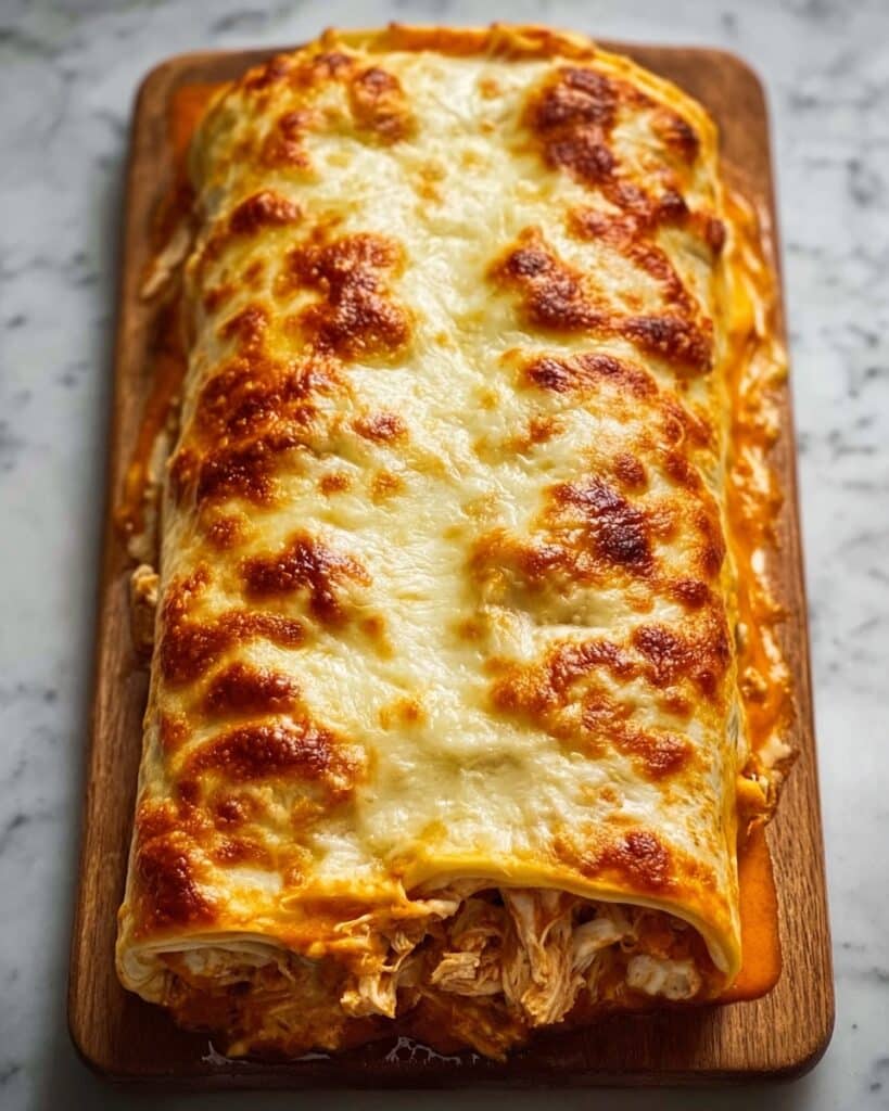 Buffalo Chicken Cheese Bake Recipe