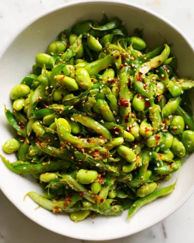 Chili Crisp Snap Pea Salad Recipe