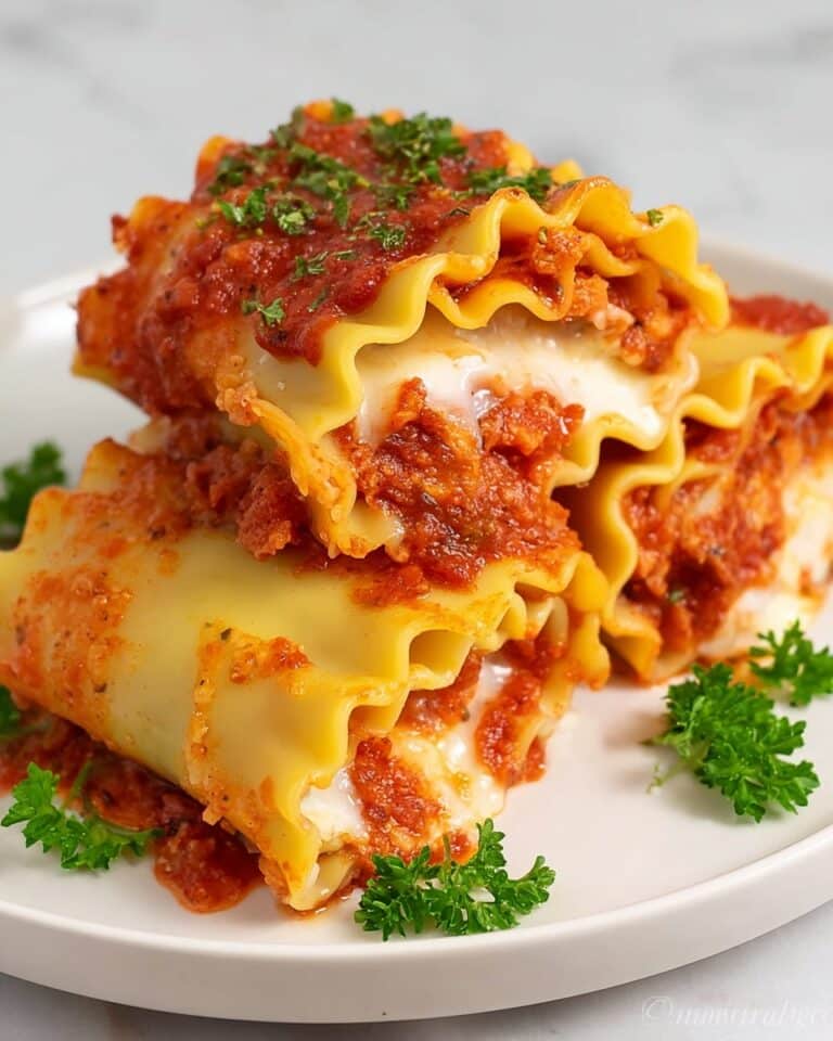 Air Fryer Lasagna Roll-Ups Recipe