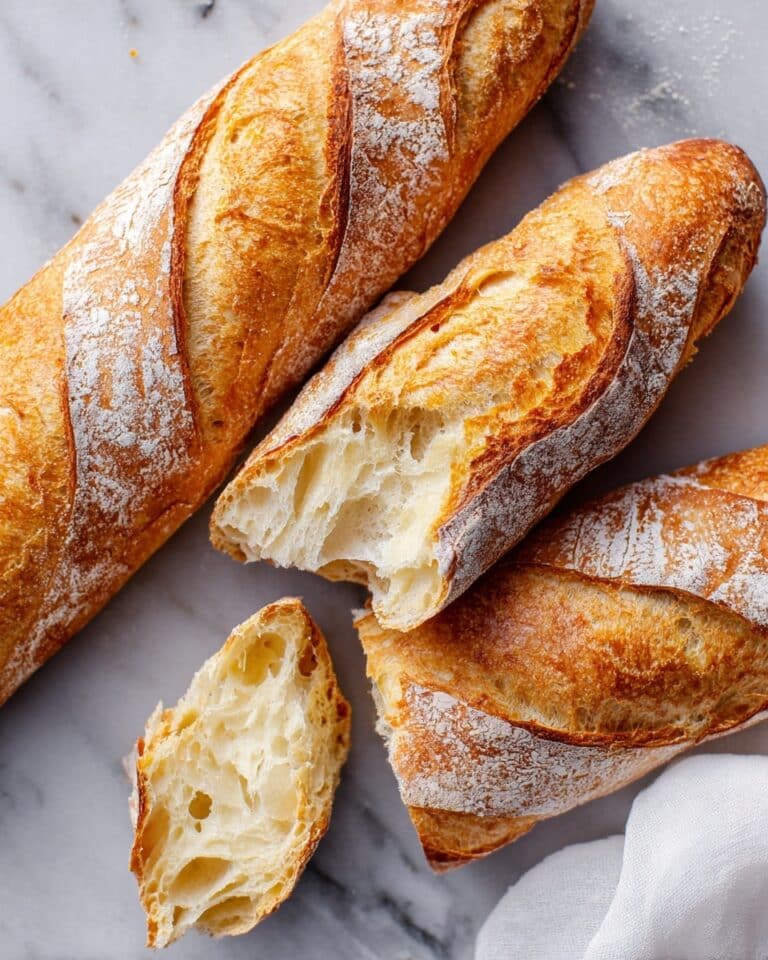 No-Knead French Baguette Recipe