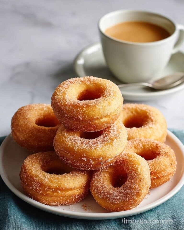 Baked Gluten-Free Vanilla Bean Cake Donuts Recipe