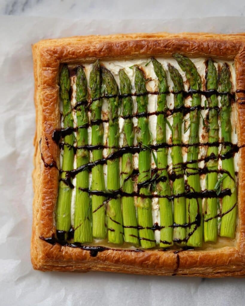 Asparagus Gruyere Tart Recipe