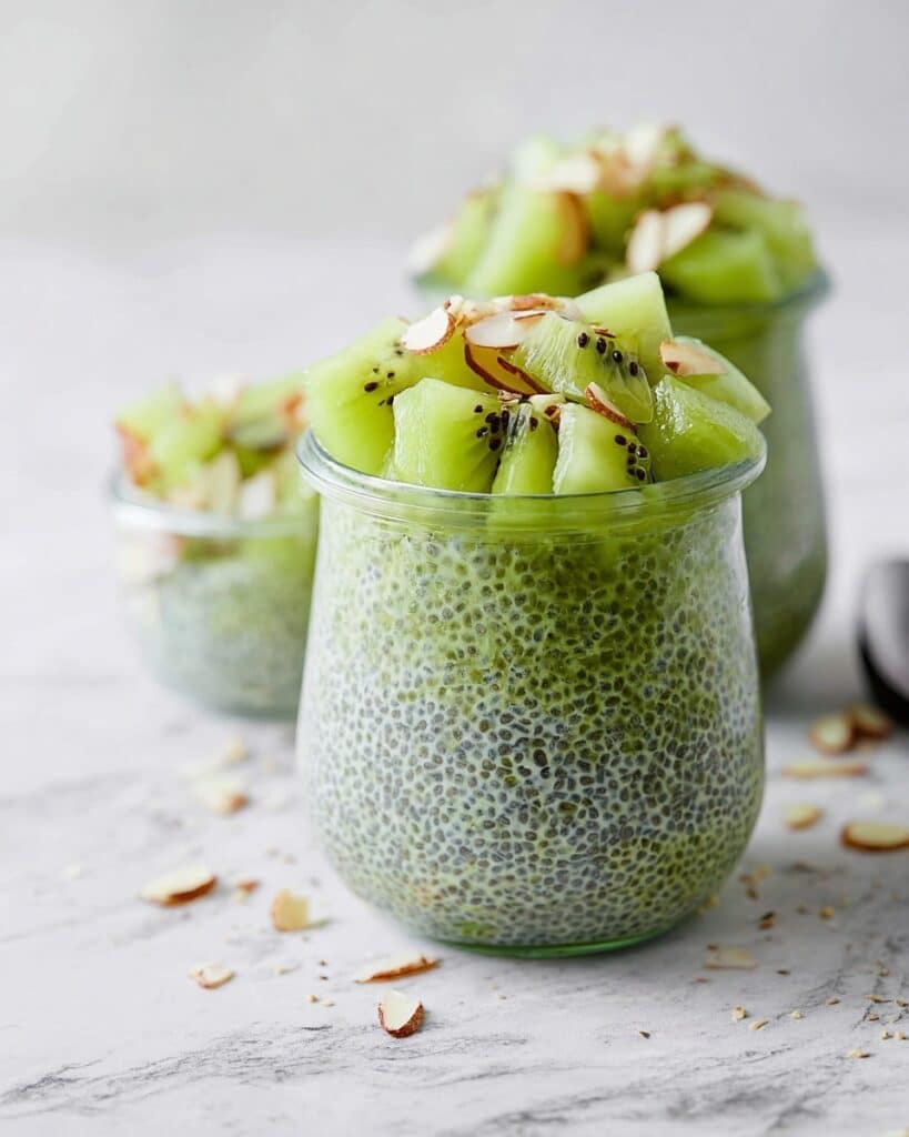 10-Minute Creamy Matcha Chia Pudding (Vegan) Recipe