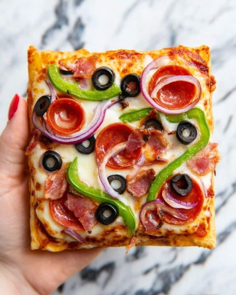 Puff Pastry Pizza Recipe