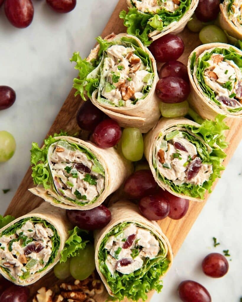 Chicken Salad Pinwheels Recipe