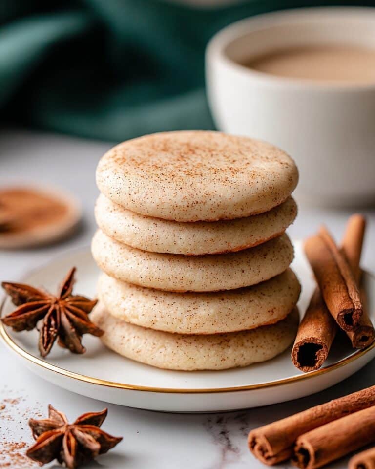 Easy Vanilla Chai Shortbread Cookies Recipe