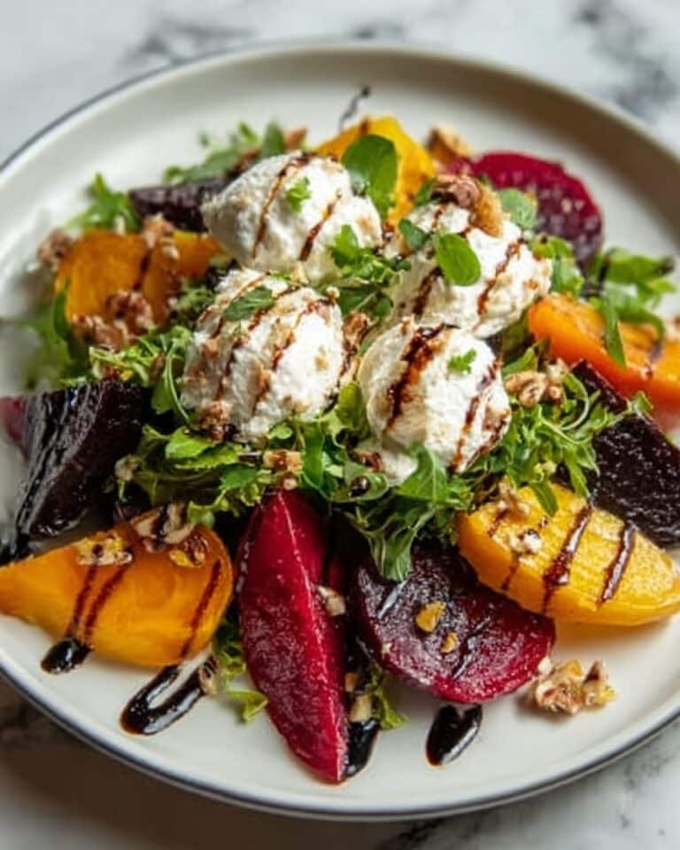 Roasted Beets and Carrots Salad with Burrata Recipe