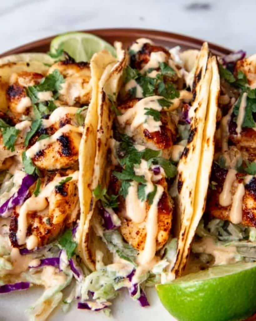 15 Minute Easy Shrimp Tacos Recipe