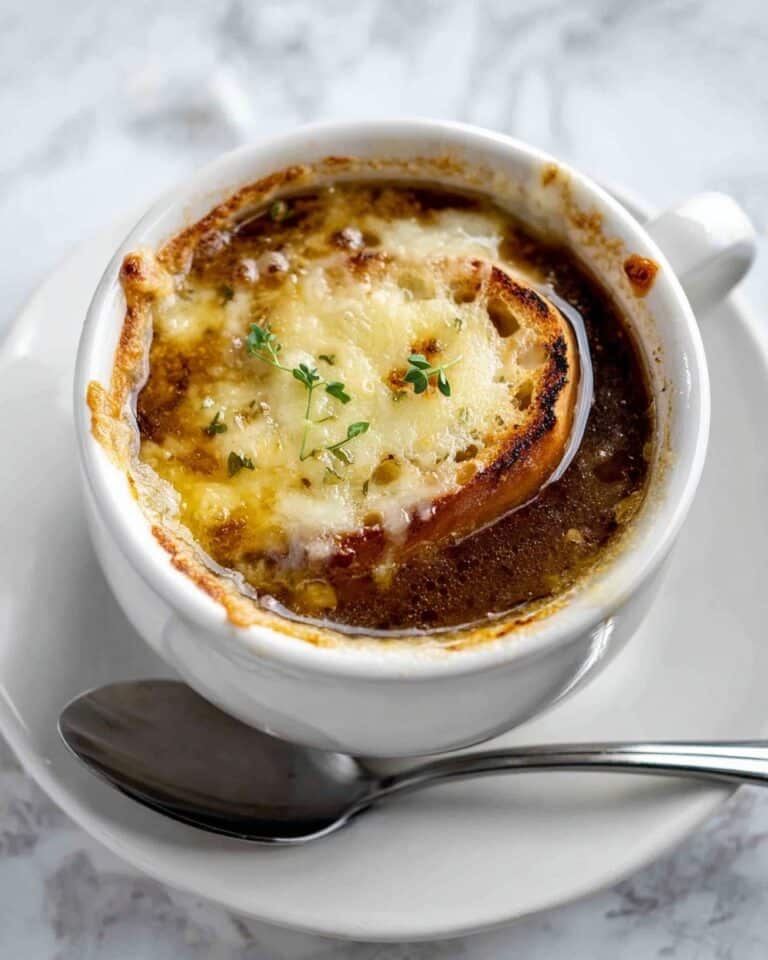 The Most Famous French Onion Soup – Rich, Savory & Classic Recipe