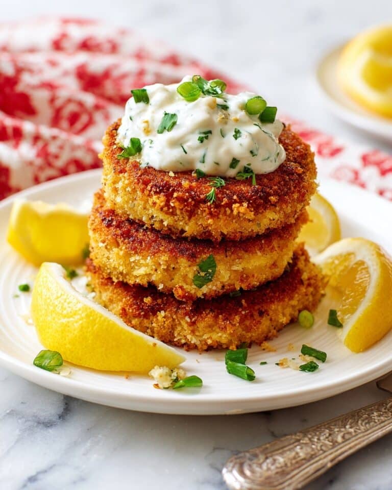 Crispy Crab Cakes with Lemon Aioli Recipe