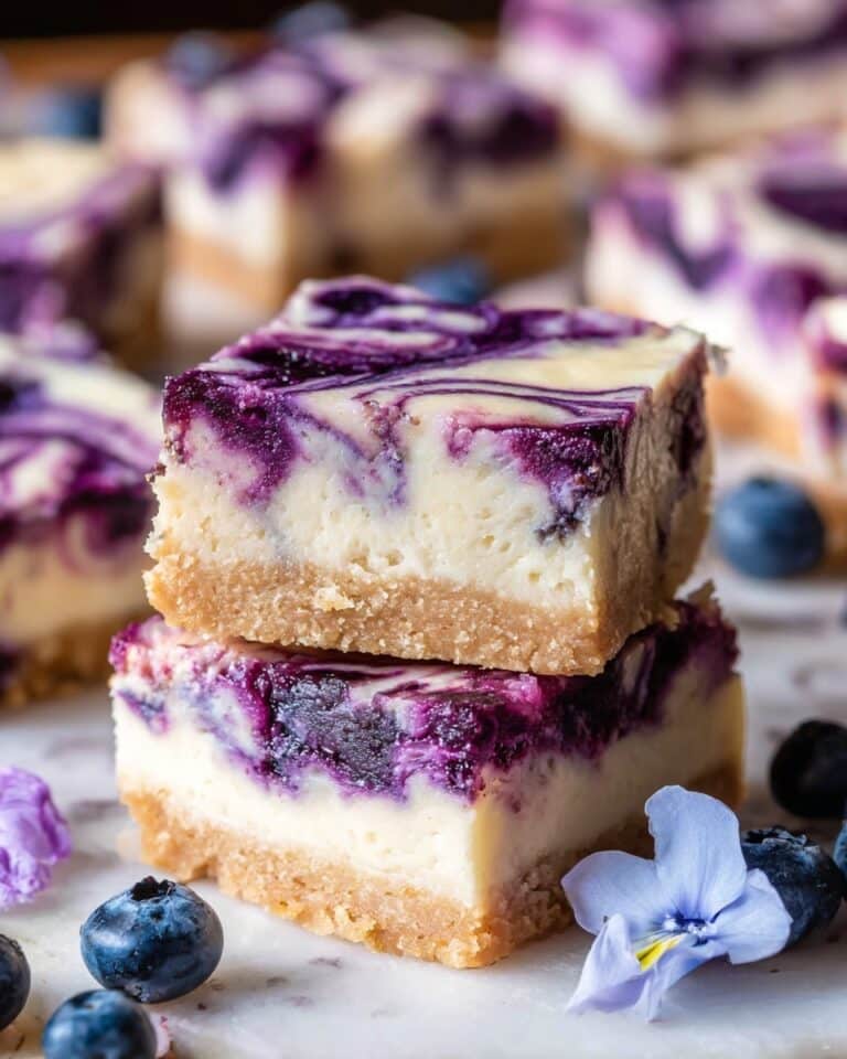 Blueberry Cheesecake Bars Recipe