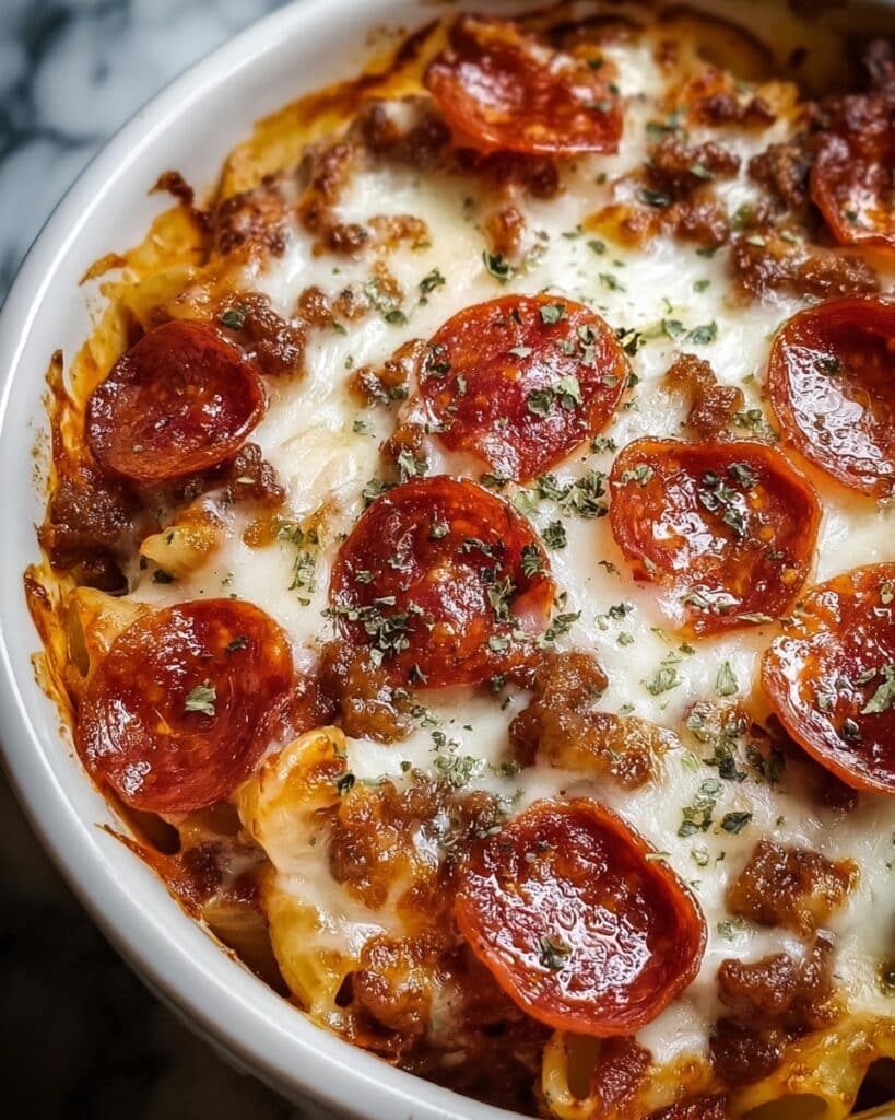 Crockpot Pizza Pasta Recipe