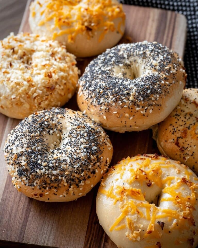 Easy Sourdough Bagels (Using Discard or Starter) Recipe