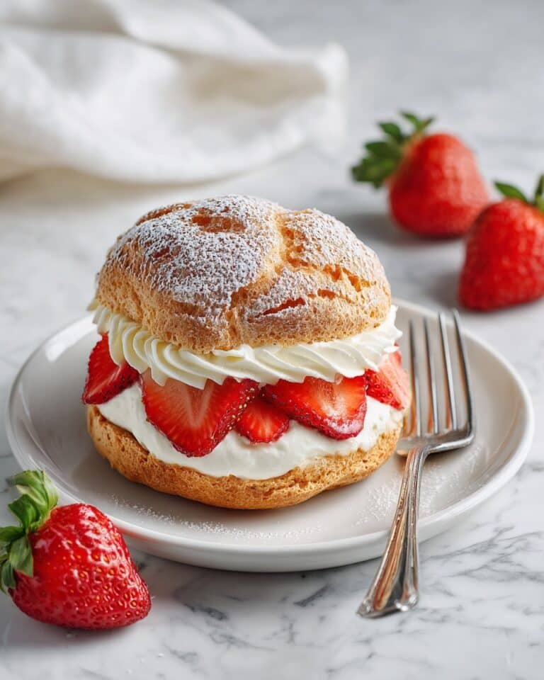 Strawberry Cream Puffs Recipe