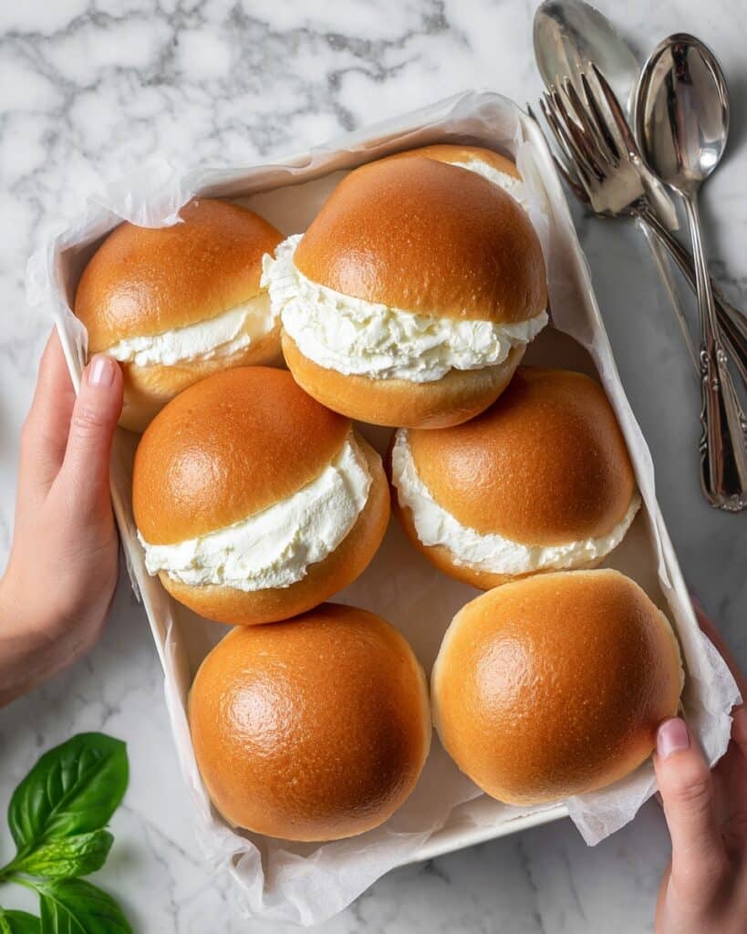 Korean Milk Cream Donuts Recipe