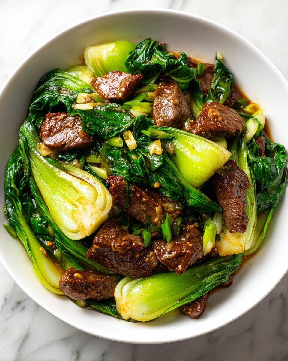 Bok Choy Stir-Fried Beef: A Flavor-Packed 20-Minute Dinner Recipe