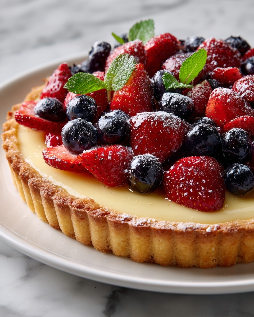 Berry Mascarpone Tart Recipe