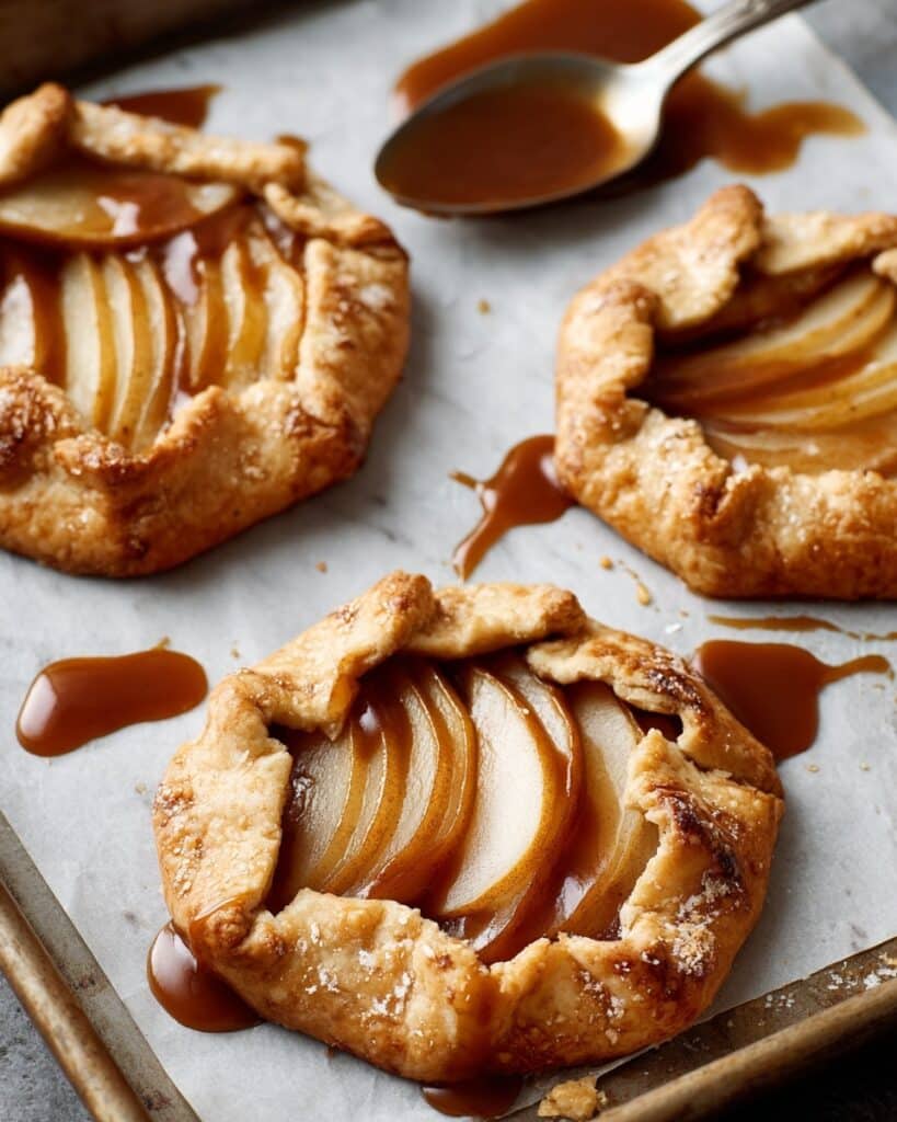 Caramel Apple Mini Galettes Recipe