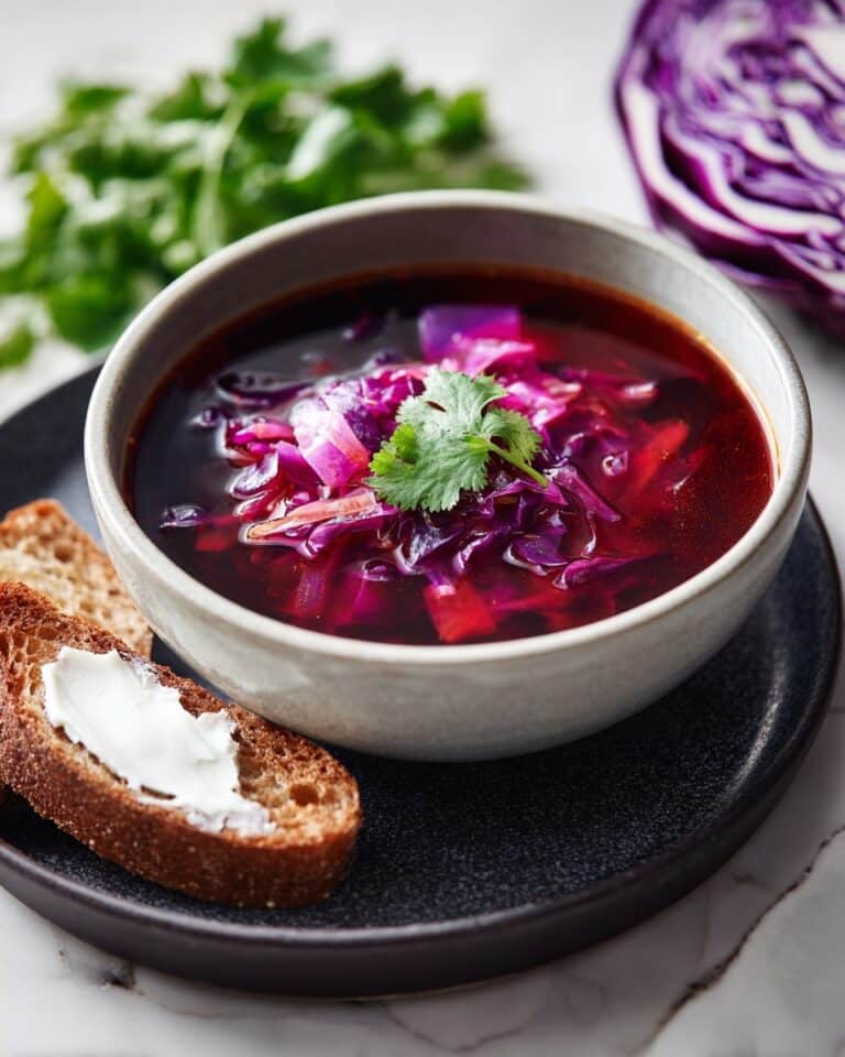 Red Cabbage Soup Recipe