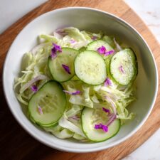 Cabbage Cucumber Salad Recipe